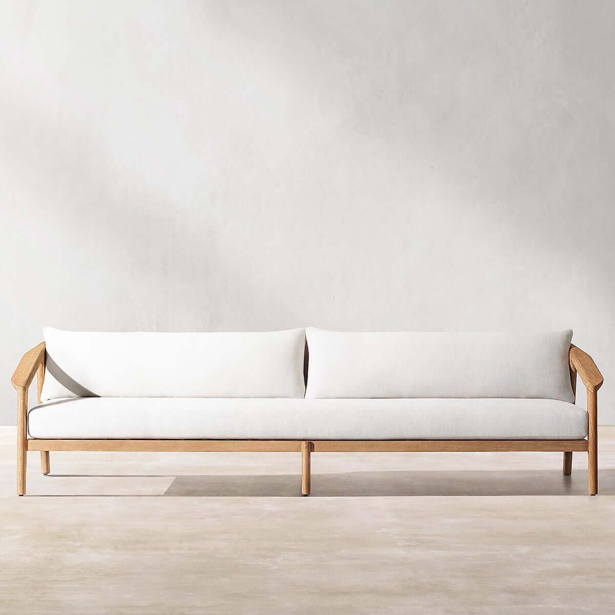 Malta Teak Rattan Sofa-4