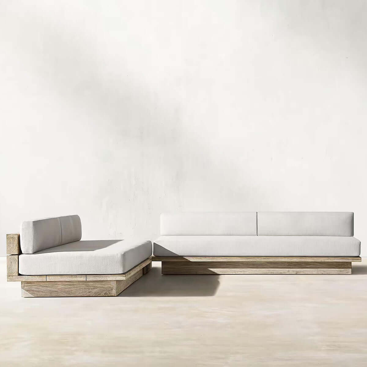 Menorca Island Teak Mocha Sofa-5